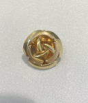 PINGENTE VINTAGE CONFECCIONADO EM OURO ROSE E OURO AMARELO 18K, PESO: 2,0g, VALOR DE MERCADO: R$ 1.600,00