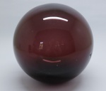 DEMI CRISTAL - Linda esfera decorativa roxa. Dia. 20 cm