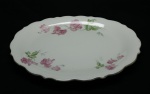 PORCELANA INGLESA -  Travessa oval. Med. 42x33 cm.