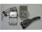 Sensor de presença Door Chime, carregador de pilhas, e acendedor a base de isqueiro.