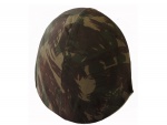 Capacete camuflagem militar, parte interna no estado,.