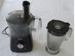 Multiprocessador/unificador, All in 1 Philco na cor preta, com acessórios.