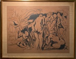 SERIGRAFIA - CALUD 73 - "SERIGRAFIE RETOCADA JORDAENS ; "LA FECUNDIDADE DE LA ALEGORIE". CALUD 73. MEDIDAS: 64 X 78.