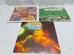 Lote de 3 lp's vinil, sendo "Never can say goodbye", "Sky-High" e "Heroic music for organ".