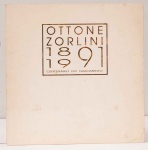 Ottone Zorlini 1891/1991  Centenário do Nascimento. Folder/catálogo da exposição realizada na Pinacoteca do Estado de São Paulo. Textos de Ruth Sprung Tarassantchi. Não paginado (4 páginas)