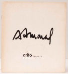 Antônio Amaral: Grifo Galeria de Arte expõe óleos de Antônio Henrique Amaral, outubro 1981. Texto: Olívio Tavares de Araújo. 25 páginas.
