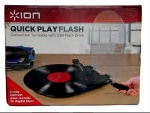 Ion Quick Play FlashToca Discos Conversor De Discos De Vinil, ,para MP3,.  Nao testado , mas liga e desliga .