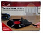 Ion Quick Play FlashToca Discos Conversor De Discos De Vinil, ,para MP3,.  Nao testado , mas liga e desliga .