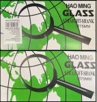 LUPA HAO MING GLASS 75 MM - EXCELENTE PARA SELOS E MOEDAS NOVA NA CAIXA