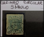 D PEDRO SELO COM CARIMBO ESCASSO EM EXCELENTE ESTADO DE CONSERVAÇÃO RHM 48 VALOR 60 UFS  R$ 240 REAIS