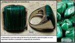 MALAQUITA SINTÉTICA A PEDRA DA EVOLUÇÃO DA CONSCIÊNCIA - BÉLISSIMO ANEL COM COR VERDE INTENSO!