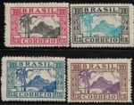 BRASIL - SÉRIE COMPLETA DIA DA CRIANÇA ANO 1935 RHM C 95 A 98 EM ESTADO MINT DE CONSERVAÇÃO