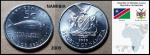 FAO - NAMIBIA  - MOEDA EM ESTADO FLOR DE CUNHO DE CONSERVAÇÃO DO ANO 2000