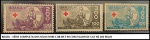 BRASIL - SÉRIE COMPLETA DOS SELOS RHM C 88-89 E 90 COM VALOR DE CAT R$ 160 REAIS
