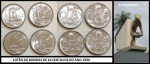 LOTÃO DE MOEDAS DE 10 CENTAVOS DO ANO 1990 - LOTÃO  EM BELÍSSIMO ESTADO DE CONSERVAÇÃO