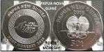 PAPUA NOVA GUINÉ MOEDA EM HOMENAGEM AO FORTE MORESBY DO ANO 2018 EM ESTADO FLOR DE CUNHO DE CONSERVAÇÃO