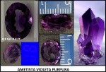 AMETISTA BÉLISSIMA LAPIDAÇÃO EM FORMATO OVAL COM COR INTENSA VIOLETA PURPURA ORIGEM SANTO SÉ !!!
