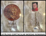 CATÁLOGO ESPETACULAR DE MOEDAS ROMANAS - TAMANHO GIGANTE - TODO ILUSTRADO UM SHOW - LACRADO
