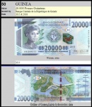 REPUBLICA DE GUINEÉ - CEDULA DE 20000 FRANCS GUINEENS DOO ANO 2015   - EM ESTADO FLOR DE ESTAMPA DE CONSERVAÇÃO