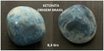 KETONITA - ORIGEM BRASIL - ESSA PEDRA ELEVA A VIBRAÇÃO ESPERITUAL - AZUL CELESTE BÉLISSIMO