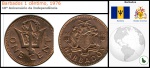BARBADOS  - MOEDA DE ONE CENT   DO ANO 1976  EM ESTADO FLOR DE CUNHO DE CONSERVAÇÃO