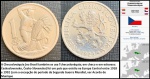 CHECOSLOVAQUIA - MOEDA ANO 1923  - MOEDA EM ESTADO FLOR DE CUNHO  DE CONSERVAÇÃO