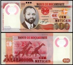 MOÇAMBIQUE  - CEDULA EM POLIMERO DE 100 METICAIS   DO ANO 2011 EM POLIMERO  -  EM ESTADO FLOR DE ESTAMPA DE CONSERVAÇÃO