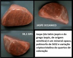 JASPE OCEANICO -  MUITO USADO COMO GEMA COM 38,1 GRS  - BÉLISSIMA PEÇA PARA COLECIONAR  !