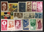 BRASIL - LOTE COM 16 SELOS EM ESTADO MINT DE CONSERVAÇÃO DA DECADA DE 60 !