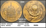 RARA MEDALHA DO INICIO DO SÉCULO XX - EM ESTADO BELISSIMO DE CONSERVAÇÃO