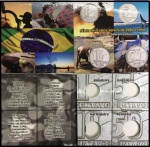 ALBUM SEM A MOEDA  PARA AS MOEDAS PROFISSÕES  ALBUM EM ESTADO MINT DE CONSERVAÇÃO