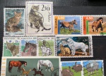 PET DOMESTICOS  -  LOTÃO DE SELOS CLÁSSICOS EM BÉLISSIMO ESTADO DE CONSERVAÇÃO ALGUNS MUITO ESCASSO X21