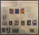 YUGOSLAVIA - PARTE DE UMA COLEÇÃO COM SELOS   EM BÉLISSIMO ESTADO DE CONSERVAÇÃO M