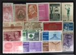 BRASIL - LOTE COM 17 SELOS EM ESTADO MINT DE CONSERVAÇÃO DA DECADA DE 60 !