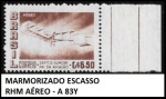 MARMORIZADO - SELO ESCASSO RHM A 83 Y SANTOS DUMONT  -  EM ESTADO BELISSIMO DE CONSERVAÇÃO CONFORME A FOTO EXIBIDA