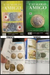 CATÁLOGO AMIGO - DOIS CATÁLOGOS EM APENAS UM DE UM LADO CEDULAS DO BRASIL E DO OUTRO MOEDAS DO BRASIL ANO 2022