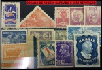 LOTÃO DE SELOS DA DECADA DE 40 SEM CARIMBO E SEM REPETIÇÕES - SELOS EM EXCELENTE ESTADO DE CONSERVAÇÃO !