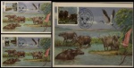 ESCASSOS Máximo Postal - Ano 1984 - Série Com Carimbo Comemorativo e De 1º Dia De Circulação - MAXIMOS POSTAIS EM ESTADO MINT   DE CONSERVAÇÃO