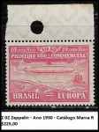 RARO ZEPPELIN SELO RHM Z 02 DO AN 1930 VALOR DE CAT- R$225,00 EM ESTADO MINT DE CONSERVAÇÃO