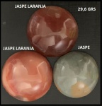 LOTÃO  JASPE LARANJA E JASPE  - PEÇAS EXPLENDIDAS COM CORES INTENSAS EM BÉLISSIMO ESTADO DE CONSERVAÇÃO CONFORME A FOTO EXIBIDA! X 9