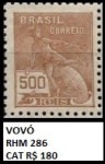 VOVÓ - SELO RHM 286 SELO EM ESTADO MINT DE CONSERVAÇÃO