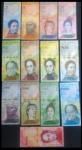 VENEZUELA - SÉIRE COM 13  EM ESTADO FLOR DE ESTAMPA DE CONSERVAÇÃO MARAVILHOSA