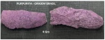 PURPURITA -  ORIGEM  BRASIL  - É A PEDRA DA LIBERDADE - BÉLISSIMA PEDRA DE UM LILAS IMCOMPARAVÉL