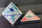 MONACO - LOTE DE SELOS COM DIFERENTES FORMATOS EM ESTADO MINT DE CONSERVAÇÃO!