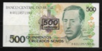 BRASIL - CEDULA CATÁLOGO  C 213 Ano 1990- EM ESTADO FLOR DE ESTAMPA  CONSERVAÇÃO