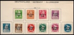 ALEMANHA REICH ANO 1920 - LOTÃO SELOS DO REICH COM SOBRETAXA EM EXCELENTE ESTADO DE CONSERVAÇÃO