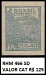 RHM 466 SD VALOR DE CAT R$125 -MUITO ESCASSO EM EXCELENTE ESTADO DE CONSERVAÇÃO
