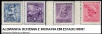 ALEMANHA BOHEMIA E MORAVIA EM ESTADO MINT SELOS ESCASSOS NESSE ESTADO DE CONSERVAÇÃO