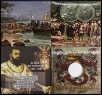 ALBUM SEM A MOEDA DE PRATA  DE 2000 RÉIS CENTENÁRIO DA COLONIZAÇÃO  EM  ALBUM  EM ESTADO MINT DE CONSERVAÇÃO !