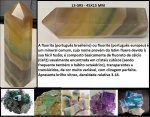 FLUORITA - MINERAL TRANSPARENTE E TRANSLUCIDO COM BÉLISSIMA MISTURA DE CORES UM SHOW DE CORES 2